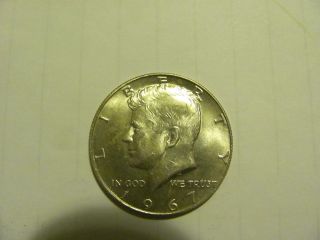 1967 Kennedy Half Dollar Circulated photo
