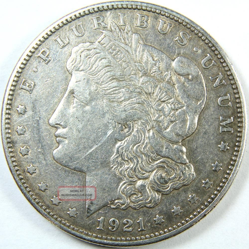 1921 D Morgan Silver Dollar Us Coin 7515