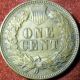 1908 Indian Head Penny Full Liberty Small Cents photo 1