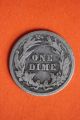 1905 - P 90 Silver Barber Dime Filler/cull Exact Coin Pictured Junk Us Coin 048 Dimes photo 1