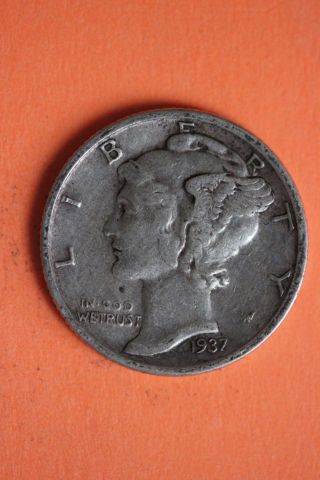 1939 - P Mercury Dime Winged Liberty Fast 90 Silver Us Bullion Coin 052 photo