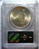 1924 Peace Silver Dollar Graded Pcgs Ogh Ms64 Old Green Holder Dollars photo 1