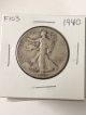 F103 1940 - P Walking Liberty Silver Half Dollar Circulated Fairhouse Half Dollars photo 2