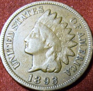 1893 Indian Head Penny photo