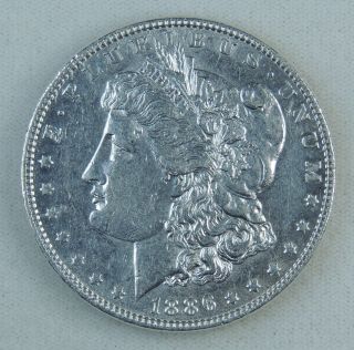 1886 - P $1 Morgan Silver Dollar - Au/bu photo