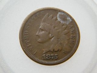 1875 Indian Head Cent 4 photo