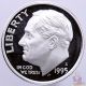 1995 S Roosevelt Dime Gem Deep Cameo 90 Silver Proof Us Coin Dimes photo 7