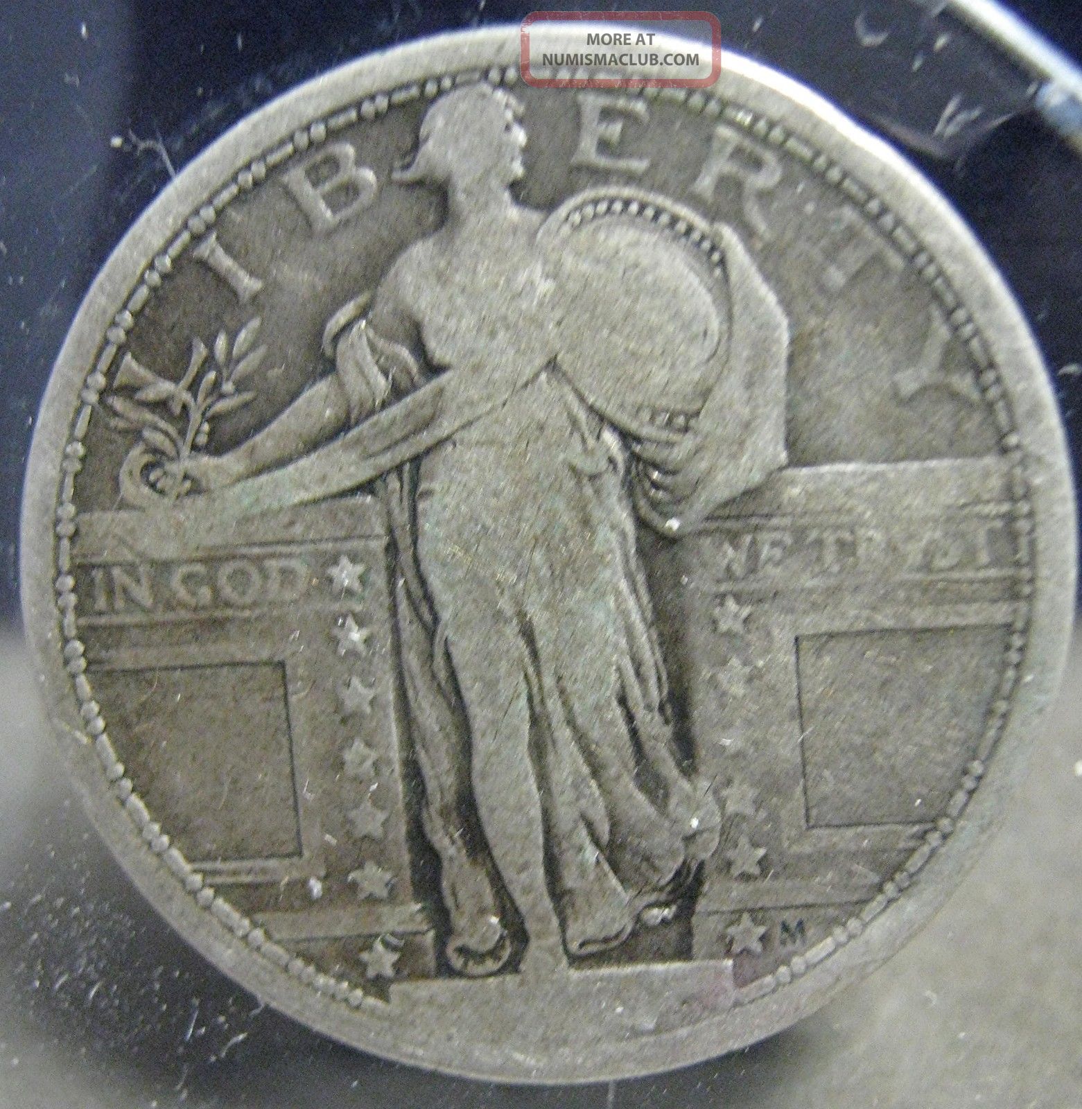 1917 Standing Liberty Quarter Good Type 1 S 91 1917-standing-liberty-quarter-good-type-1-s-91