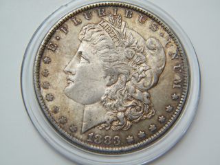 1883 - O Toned Morgan Silver Dollar photo