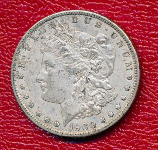 1900 O Morgan Silver Dollar About Uncirculated photo