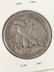 F128 1946 - P Walking Liberty Silver Half Dollar Circulated Fairhouse Half Dollars photo 1