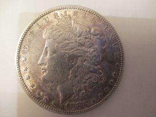 1883 Morgan Silver Dollar,  Coin,  90 Silver photo