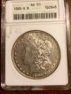 1883 S Morgan Silver Dollar Anacs Vf35 Dollars photo 10