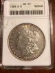 1883 S Morgan Silver Dollar Anacs Vf35 Dollars photo 1