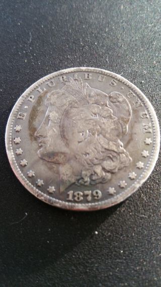 1879 Morgan Silver Dollar Us photo
