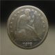 Extremely Fine 1872 Seated Liberty Silver Dollar Only 1,  105,  000 Minted - 90 Pure Dollars photo 4