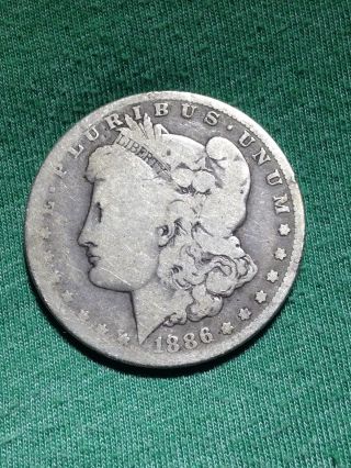 1886 - O Morgan Silver Dollar photo