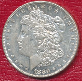 1880 O Morgan Silver Dollar Uncirculated photo