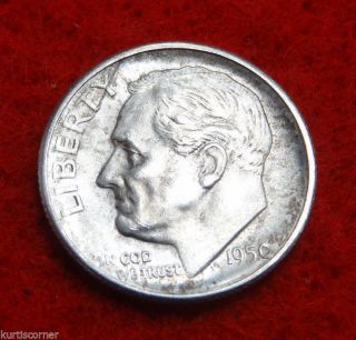 United States 1950 - S Uncirculated Roosevelt Dime With Really Natural Luster photo