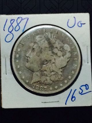 1887 O Morgan Dollar Silver $1 photo