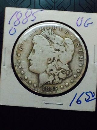 1885 O Morgan Dollar Silver $1 photo