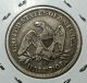 1854 - O.  50¢ Liberty Seated Silver Half Dollar Fifty Cents Coin Half Dollars photo 2