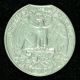 Clipped 1965 Washington Quarter In Au Neat Error Coins: US photo 1