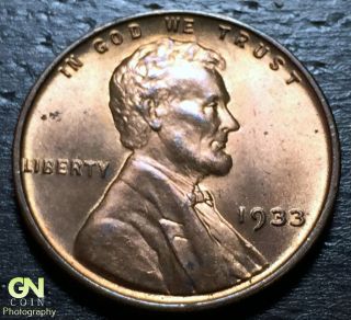 1933 P Lincoln Cent Wheat Penny - - Make Us An Offer B1217 photo