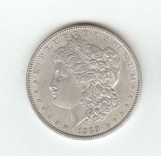 1889 Morgan Silver Dollar Circulated Ungraded photo
