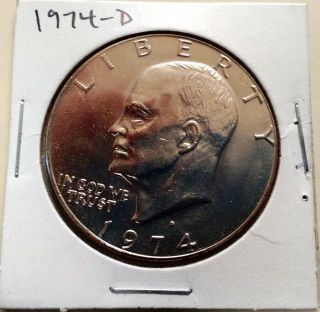 1974 - D Eisenhower Dollar photo