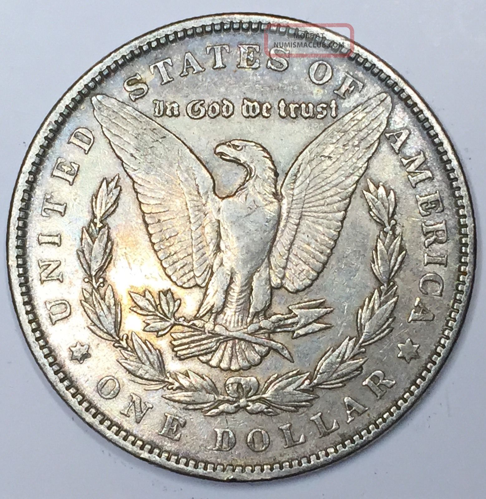 1887 1 Morgan Silver Dollar mrg0167 