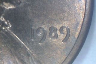 1989 - P 1do - 001 Doubled Die Obverse Lincoln Cent photo