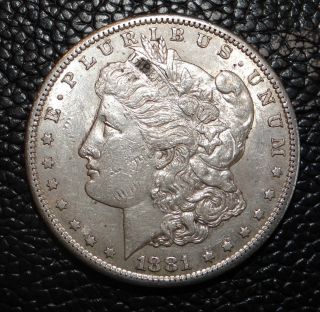1881 S Morgan Silver Dollar photo