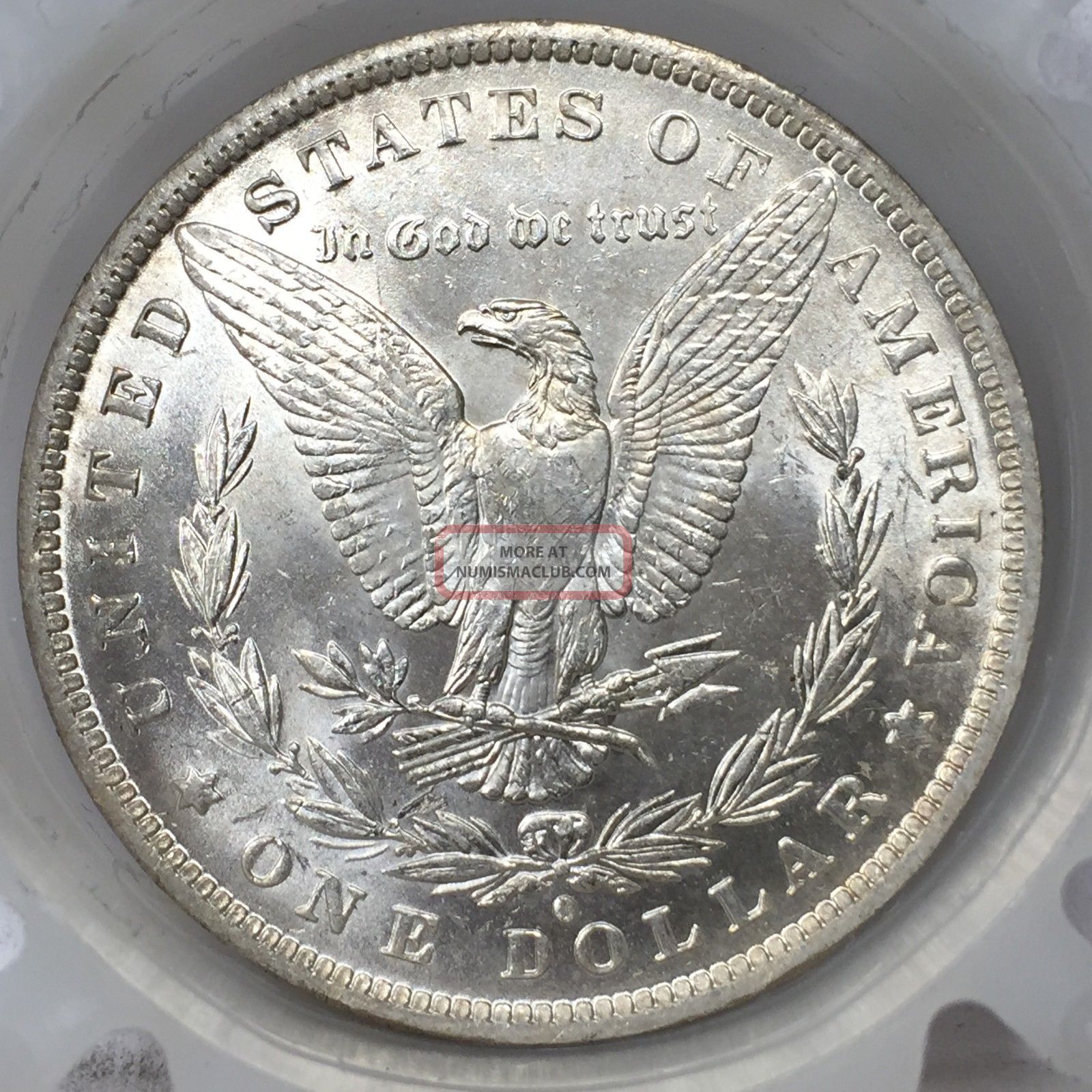 1883 - O Morgan Silver Dollar Lustrous Coin A1456