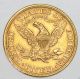 Usa,  United States,  Half Eagle,  Five Dollars,  $5 1895 Gold Coin Gef Coins: US photo 1