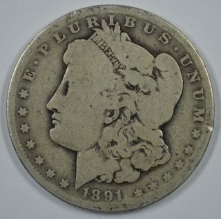 1891 O Morgan Silver Dollar - Circulated See Store For Discount (bl552) photo