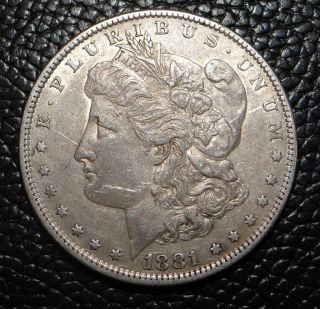 1881 O Morgan Silver Dollar photo