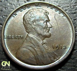 1913 P Lincoln Cent Wheat Penny - - Make Us An Offer O1270 photo
