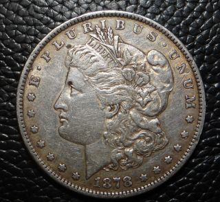 1878 P Morgan Silver Dollar photo
