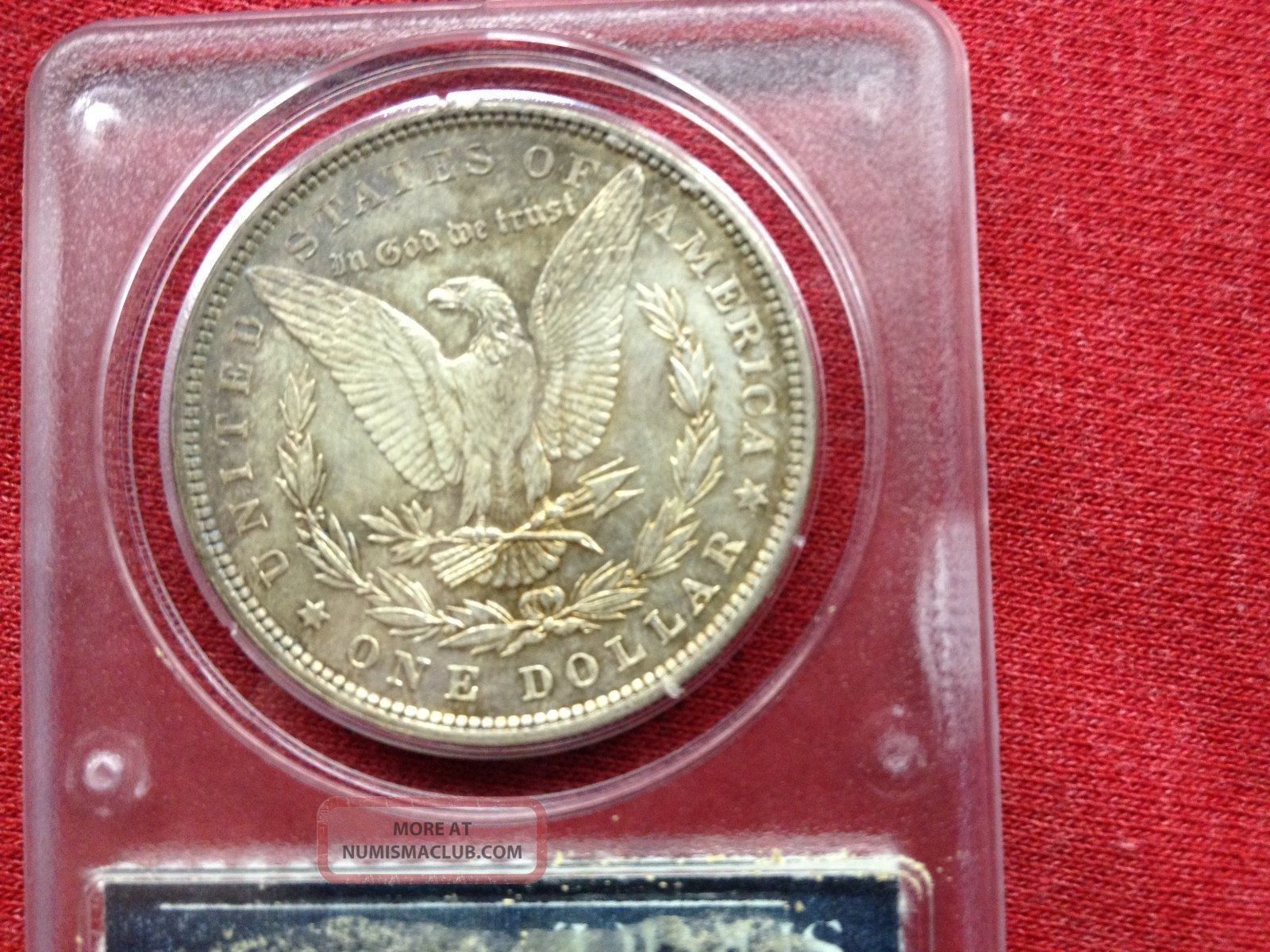 1886 Morgan Dollar Pcgs Ms64