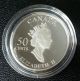 2002 50 Cent Canada Silver Coin - Golden Tulip With Case & Coins: Canada photo 1