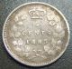 Canada Km 2,  1885 Lg 5 Five Cents Vg (4 Photos) Coins: Canada photo 1