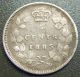 Canada Km 2,  1885 Lg 5 Five Cents Vg (4 Photos) Coins: Canada photo 2