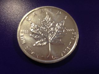 2012 $5 Maple Leaf/ag Silver Bullion photo