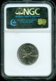 1991 Canada 25 Cents Ngc Ms - 64 Low Mintage Rare. Coins: Canada photo 3