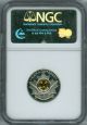 2004 Canada Silver - Gold Poppy 25 Cents Ngc Pr68 Ultra Heavy Cam 2nd Finest Coins: Canada photo 3