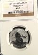 2014 - Canada - Holiday - Snowman - 20 - Dollars - 9999 - Fine - Silver - Ngc Sp 69 Coins: Canada photo 2