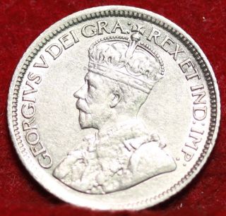 1919 Canada 10 Cents Silver Foreign Coin S/h photo