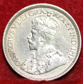 1918 Canada 10 Cents Silver Foreign Coin S/h photo