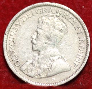 1916 Canada 10 Cents Silver Foreign Coin S/h photo